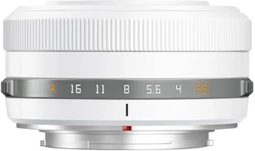 Compatible avec Fuji X, Objectif 27 mm F2.8 APS-C AF STM, Perception oculaire(White)