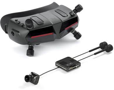 Kompatibel mit Walksnail Avatar HD Goggles X mit Avatar HD Pro Kit (Version mit Zwei Antennen) und GM3 Gimbal Head Tracking for FPV-Drohnen(with HD Pro Kit)