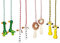 Goki Toys Pure Corde à Sauter Animaux avec poignées en Bois comme Motifs d'animaux (différentes Versions)