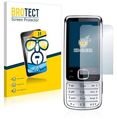 BROTECT (2 Stück Schutzfolie für Nokia 6700 classic Displayschutz Folie Made in Germany, Ultra-Klar