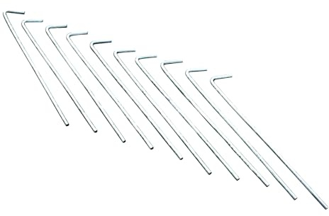Regatta Great Outdoors 7 Roundwire Steel Tent Pegs (One Size) (Silver)