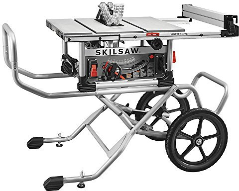 SKIL 10 Inch Heavy Duty Worm Drive Table Saw with Stand - SPT99-11