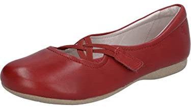 Josef Seibel Fiona 39, Geschlossene Ballerinas, Rot (Rubin 396), 42 EU (8 UK)