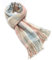 Chalier Fashion Damen Winter Schal Kariert übergroßer Quadratisch Deckenschal, Karo Tartan Streifen Plaid Muster Oversized Fransen Poncho MEHRWEG