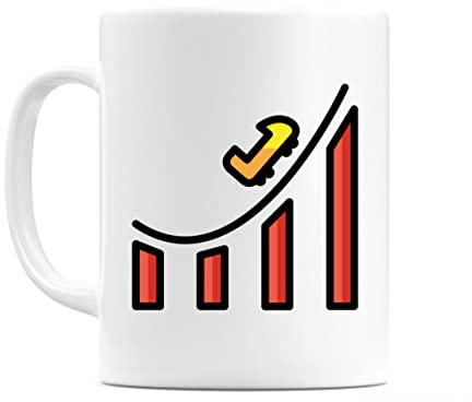 WeDoMugs Roller Coaster Emoji 11oz Ceramic Coffee Tea Gift Mug Cup