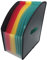 TimeTEX Stehsammler A4 - Fächerstar Compact - 10688 - mit 13 beschriftbaren farbigen Fächern - bis 39cm dehnbar