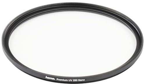 Hama UV Filter 52 mm Wide (Objektivfilter, Schutzfilter mit NMC16 Beschichtung, Foto UV-Filter, Ultra dünn, Kamera Filter mit Nano Beschichtung, inklusive Filterbox)