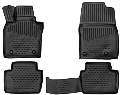 Element 3D Passgenaue Premium Antirutsch Gummimatten Fußmatten Mazda 3 2019-> Schrägheck/Limousine