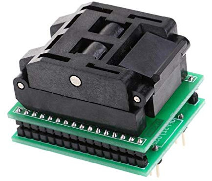 TQFP32 QFP32 TO DIP32 IC Programmer Adapter Chip Test Socket SA663 Burning Seat Leonardo