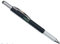Black Multi Tool Tech Ballpoint Pen 6 in 1 Spirit Level, Screwdriver, Ruler BNIB