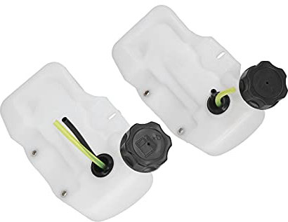 01 02 015 Depósito de Combustible para Recortadora, Accesorios para Motosierra, Tamaño Estándar, Duradero, Blanco, para Desbrozadora, Tanques de Gasolina para 34 Desbrozadoras