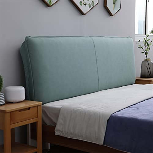 Generic Bett Rückenlehne Volles Nachttekissen Kopfteil Kissen Wandkissen Gepolsterte Keilkissen Lendenkissen Lesen Kissen Für Tagesbett Schlafzimmer Bank,C,No headboard 78.7/200cm