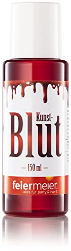 Hochwertiges Kunstblut 150ml – Made in Germany – Versiegelt & Hautfreundlich – Perfekt für Halloween, Fasching, Theater, Film, SFX-Make-up & Spezialeffekte