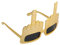 Toyvian Mittelfinger Brille für Silvester Party Favors, Neuheit Mittelfinger Kostüm Lustige Sonnenbrille für Erwachsene, Festival Party Kostüm Requisite
