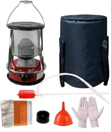 DELURA 4.6L Kerosene Oil Heater Portable Efficient Camping Stove For Heating Outdoor Warmer ​Tent Heater Camping Picnic Suitable ForIndoor Outdoor