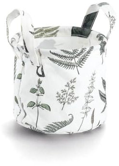 Zeller 15227 Aufbewahrungskorb, Polyester, ca. Ø 17 x 15 cm