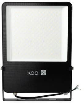 Strahler Außen LED KOBI SEUL 200W 22100lm Superhell Außenstrahler, IP65 Wasserdicht LED Fluter, 4000K Neutralweiß LED Scheinwerfer, Außenlampe für Garten, Innenhöfe, Garage, Hotel, Sportplatz (200W)