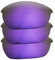 IMYTPFT Oakleys Half Jacket 2.0 Lot de 3 verres polarisés Violet, violet, Taille unique