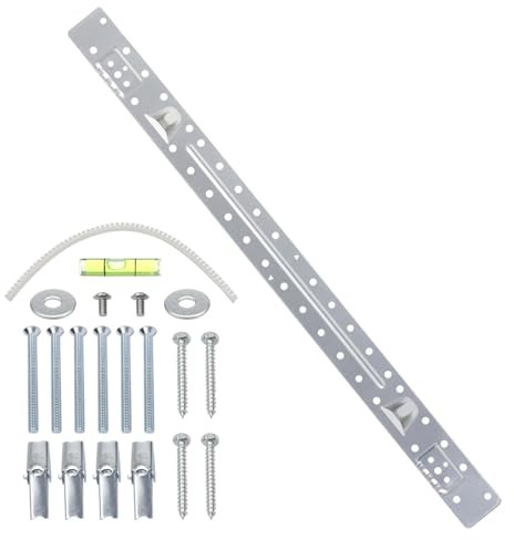 W11025649 - Kit de soporte de montaje para microondas compatible con placa de montaje en pared para microondas Whirlpool con tornillos de hardware Kit de tornillos de repuesto 4545957, AP6245752,