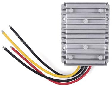 WSOLDMA DC 12 V/24 V auf 5 V Stromwandler, Abwärtsspannungsversorgungsmodul für den Automobileinsatz, 3 A/5 A/10 A/15 A/20 A/30 A/40 A​/50 A (40 A, 200 W)