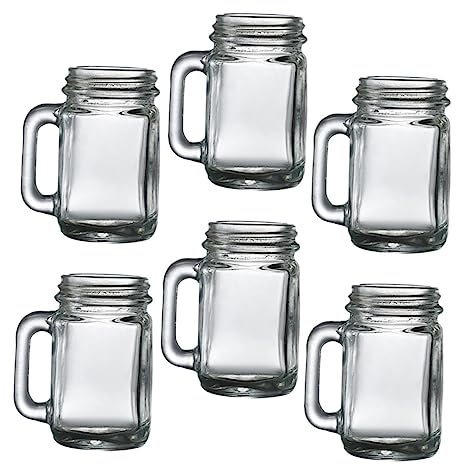 GRIRIW 6Pezzi Mini Tazze Eleganti da Cocktail per Festeggiamenti Design Vintage e Superficie per Gin Tonic e Amari