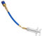 GRIRIW 1Juego Inyector Tubo de Llenado de Refrigerante Acoplador y Tornillo de Manual para Aire Acondicionado Herramienta y Precisa para Rellenar