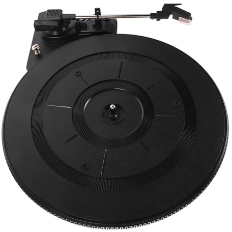 Garneck Vintage Gramophone Turntable Movement Retro Record Player Mechanism Low Noise High Fidelity Sound for Home Decor and Music Enthusiasts