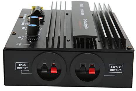 Akozon PA 80D 1000W Car Power Amplifier Board for Subwoofers - Mono Plate Amplifier with Sound Quality and Multiple Protection Features, 12V Digital Power Amp for Car
