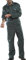 CLICK BOILERSUIT SPRUCE GREEN 38
