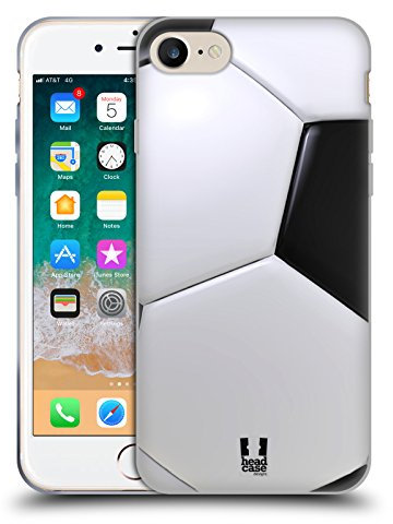 Head Case Designs Fussball Ball Kollektion Gelhülle [Militärischer Schutzgrad] Kompatibel Mit Apple iPhone 7/8 / SE 2020 & 2022 Und Kompatibel Mit MagSafe