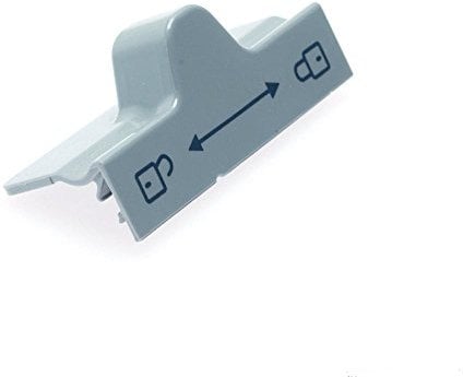 Dometic Fridge Door Lock Slider (50mm x 12mm) (Grey)