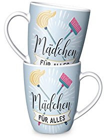 La Vida Kaffeebecher Mädchen für Alles, Transparent, Kunststoff, Zylindrisch, Wiederverwendbar, 1 Tasse, Zuhause, Buchstaben