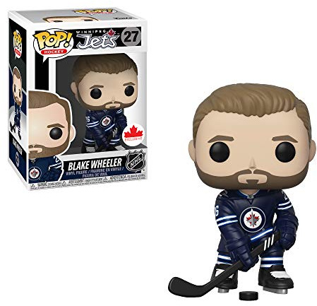 FunkoPOP NHL: Blake Wheeler Winnipeg Jets Home Jersey Grosnor Exclusive - Stylized Vinyl Figure 27
