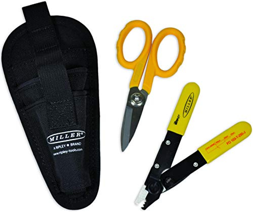 Miller MA01-7000 kit de pelacables y tijeras de fibra óptica