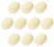 sourcing map 10PCS Foam Mic Cover Headset Microphone Windscreen Shield Protection 14.5mm Length for Headset Lapel Lavalier
