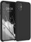 kwmobile Cover per Apple iPhone 11 Custodia - Back Case per Smartphone in Silicone TPU - Protezione Gommata - nero