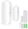 Sensor de Puerta Ventana, WiFi Detectores Sensor de Ventana/Puerta Inteligentes Soporta Control de Voz Sensor Puerta Magnética Inalámbrico para Hogar, Oficina.