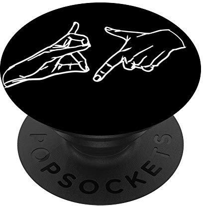 PopSockets 187 Handzeichen Geste PopSockets mit austauschbarem PopGrip