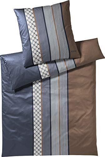 Joop! Bettwäsche Cornflower Stripes 4069 deep Ocean - 28 40x80 cm - 155x220 cm