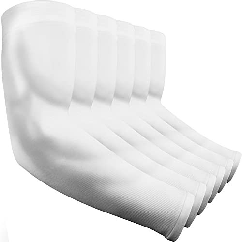 beister Bi-as-010-6w-j-f Mangas de Brazo, 6 Pares (Blanco), Talla única Unisex Adulto