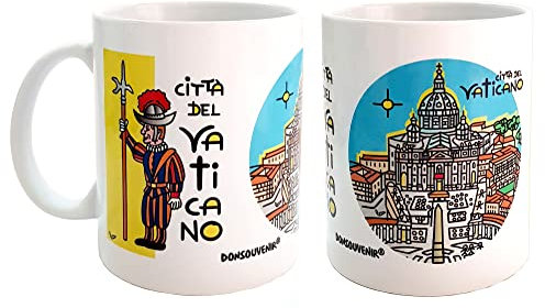 DONSOUVENIR TAZZA VATICANO. MODELLO: CITTA DEL VATICANO - ROMA