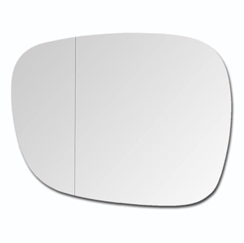 Spiegelglas zum Kleben Ersatzspiegelglas Außenspiegel Links Asphärisch passend für BMW X1 E84 2009-2012