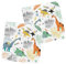 Folat 68350 Servietten Dino Roars 33x33cm-20 Stück, Mehrfarbig, Mittel