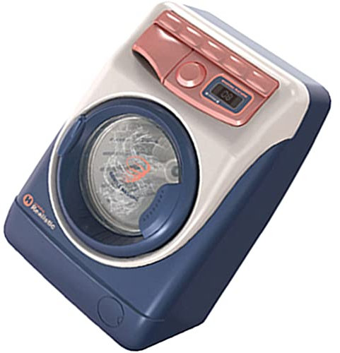 Kisangel Juguetes Mini Modelo De Lavadora Pequeños Electrodomésticos Juguete De Cocina para Niños Juguete para Juego De Imitación con Luz Y Sonidos Realistas para Niños Pequeños