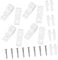 DOITOOL 4 Pack Blind Roller Hook No Drill Blinds Fitting Bracket for Roman Vertical Blackout Shutters
