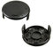 Copertura della Bobina del tagliabordi della Corde, 2Pcs Trimmer Spool cap Lawn Mower Parte di Ricambio per Bosch Art 23 26 SL 23-28 2300