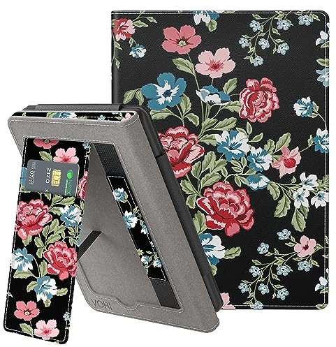 VORI Custodia con supporto per Kindle Paperwhite da 6 pollici (adatta a tutte le generazioni Paperwhite di 10a generazione 2018 e tutte le generazioni Paperwhite precedenti al 2018) custodia in pelle