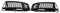 DAVBIR Auto-Frontgrill 2Pcs Auto Links Rechts Seite Vorne Mesh Honeycomb Unteren Stoßfänger Nebel Licht Kühlergrill Grill Abdeckung Für Audi S4 A4 B9 Für S-Linie 2016-2018 Frontstoßstangengrill