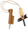 Survival Feuerstein - Feuerstahl -Hochwertiges Ferrocerium - Feuerstarter mit Feueranzünder Set für Outdoor, Bushcraft - Paracord + Tasche