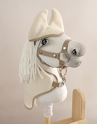 Hobby Horse A4 Set: Oberschale + Ohrenschützer - Creme
